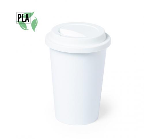 Eco Friendly Travel Mug 100% Compostable PLA 450ml