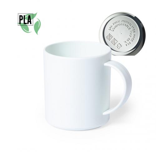Eco Friendly Coffee Mug 100% Compostable PLA 350ml