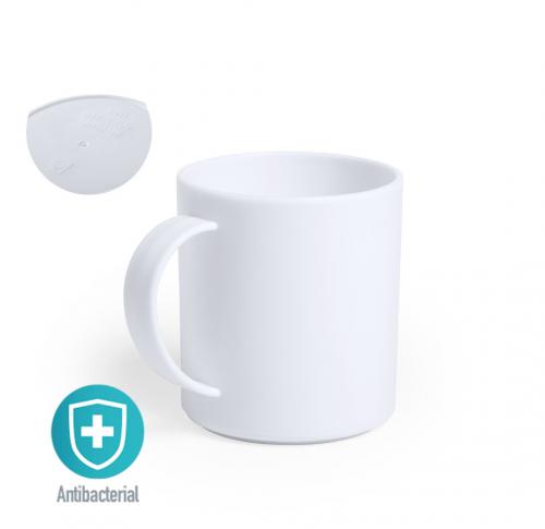 Anti-Bacterial Coffee Mug PP 350ml White