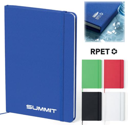 Printed Recycled Notebook RPET Sott Touch