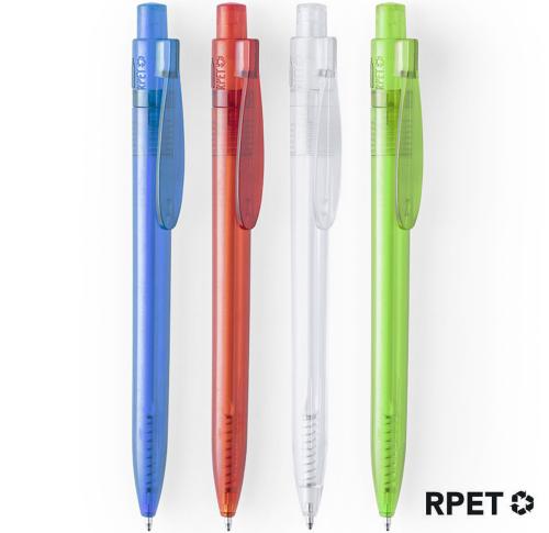 Promotional Printed Recycled Transluscent RPET Pens
