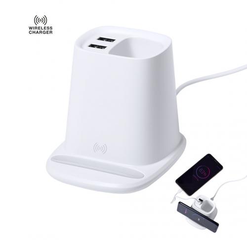 Wireless Phone Charger Holder Pen Holder