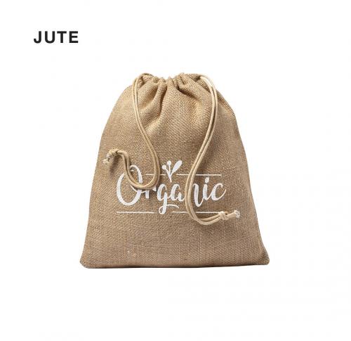 Jute Drawstring Bag