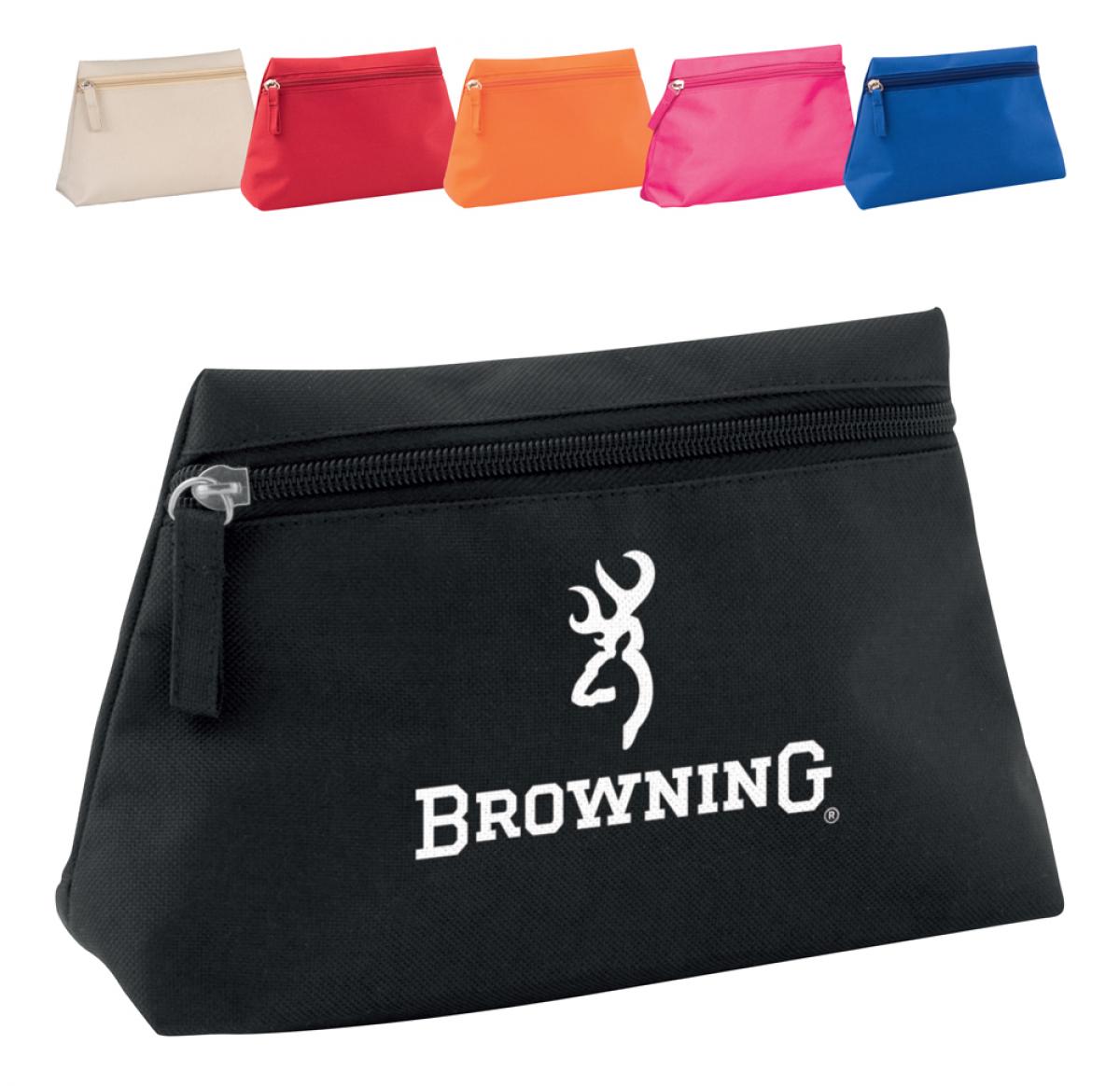 Branded Zippered Beauty Bags Polyester  Britney