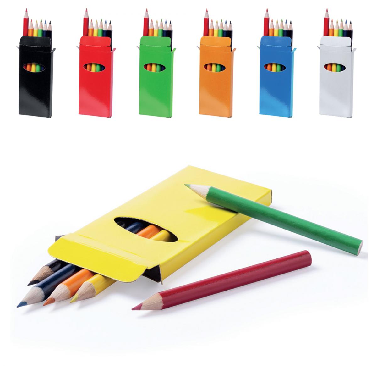 Six Colouring Pencil Set Garten