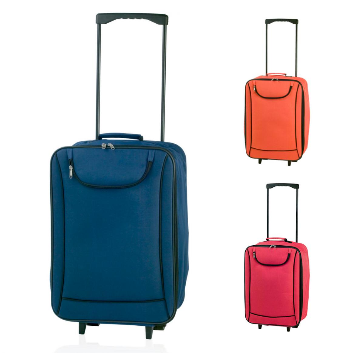 Folding Wheeled Trolley Suitcase Extending Handle