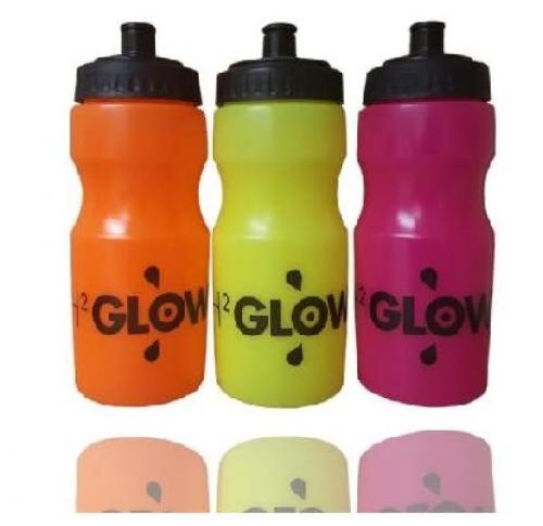 Fluorescent Sports Bottles Illuminated Flashing Lids