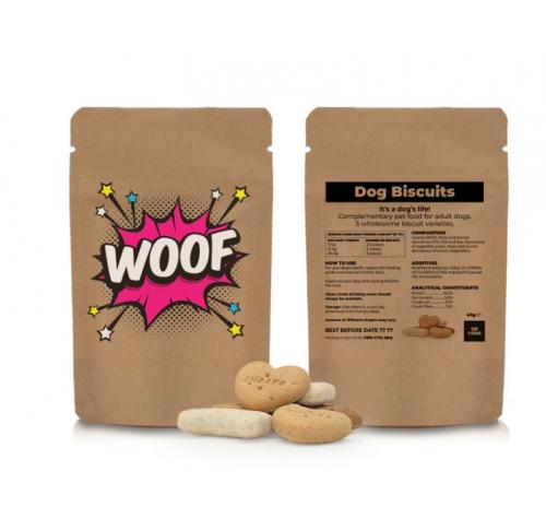 Branded Dog Biscuits Snack Powch