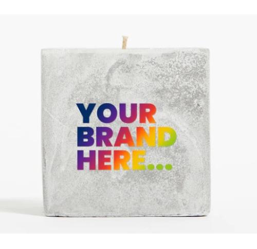 Statement Concrete Urban Vegan Candle Medium