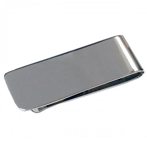 Sterling Silver Metal Money Clip In Sterling Silver.