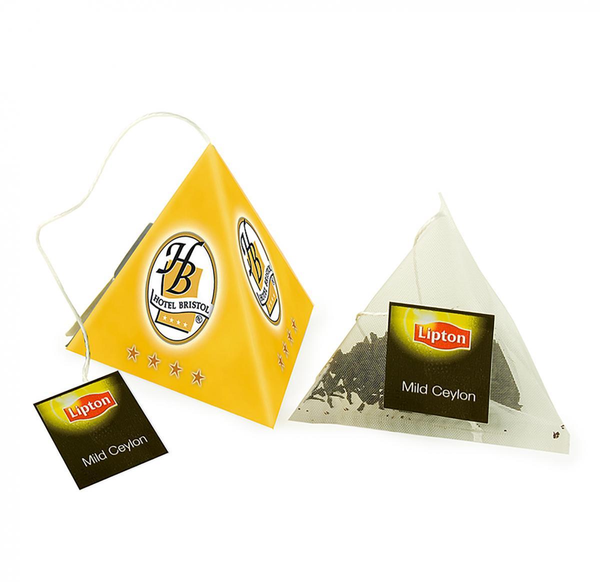 Pyramid tea bag Buy Promotional Products UK Branded Merchandise
