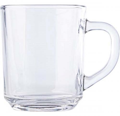 Branded Glass Tea Mug (260ml)                              