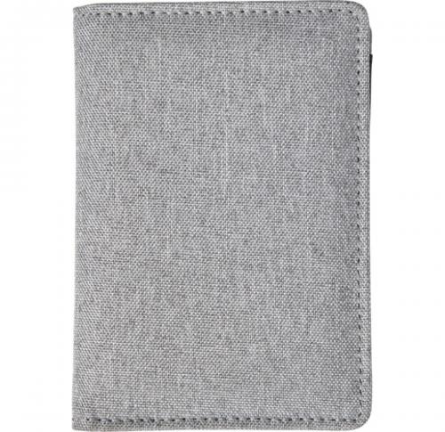 Polyester RFID (anti skimming) credit card holder  