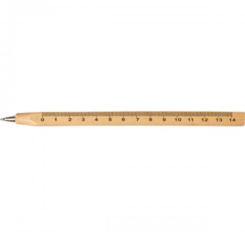 Wooden carpenter's ballpoint pen.                  