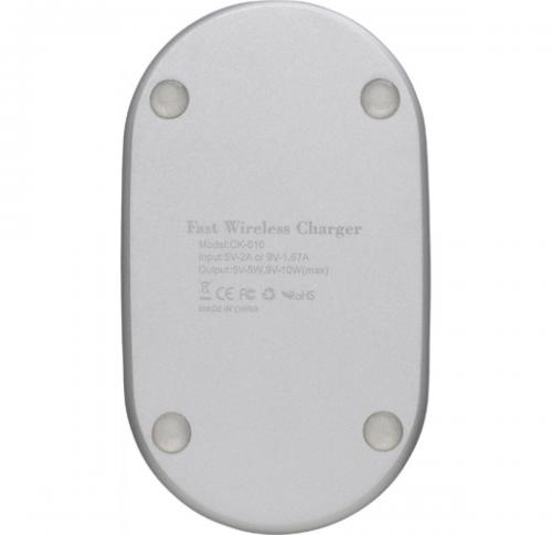 Promotional Portable Wireless Phone Chargers Fast USB-C Port Includes Connector Cable