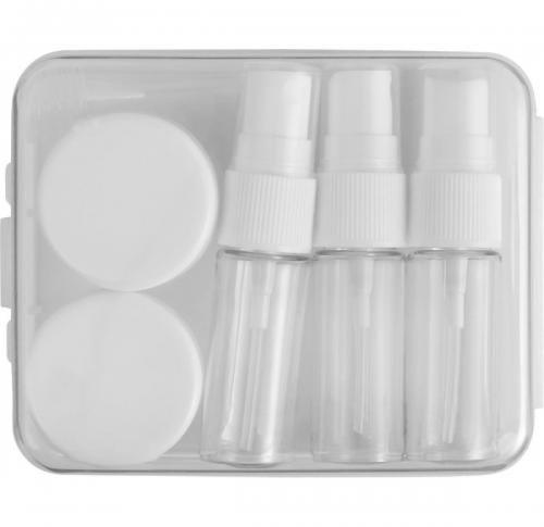 Custom Logo PET Cosmetic Travel Toiletries Kit