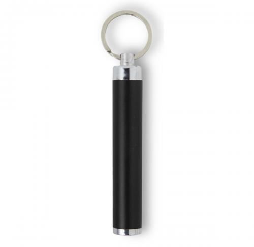 LED flashlight with key ring