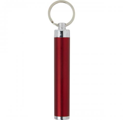 LED flashlight with key ring