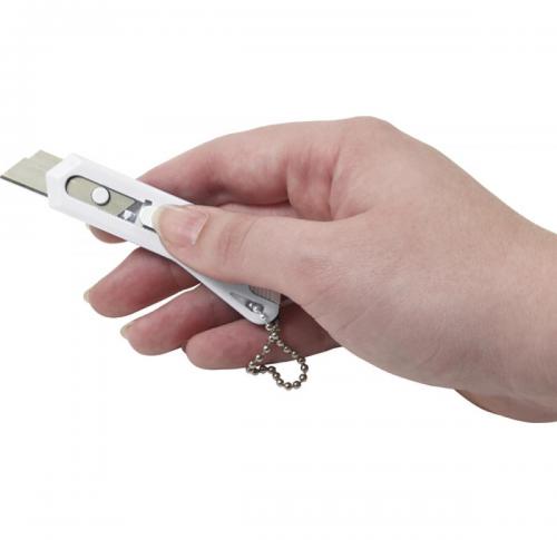 Promotional Hobby Knife Box Cutter With Keychain