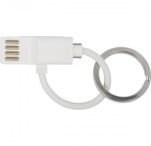ABS USB cable on key ring