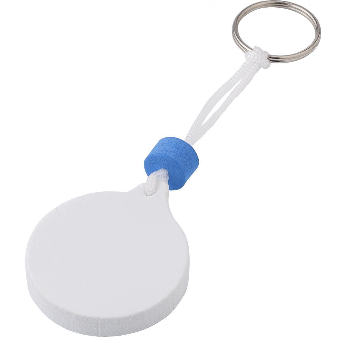 Branded Foam EVA Key Ring Holders Circular
