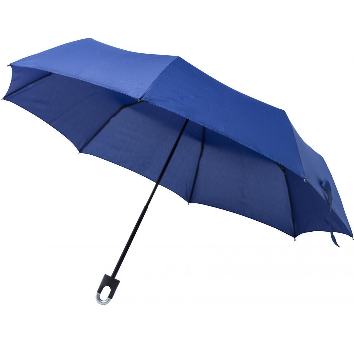 Printed Compact Automatic Umbrellas - Metal Shaft