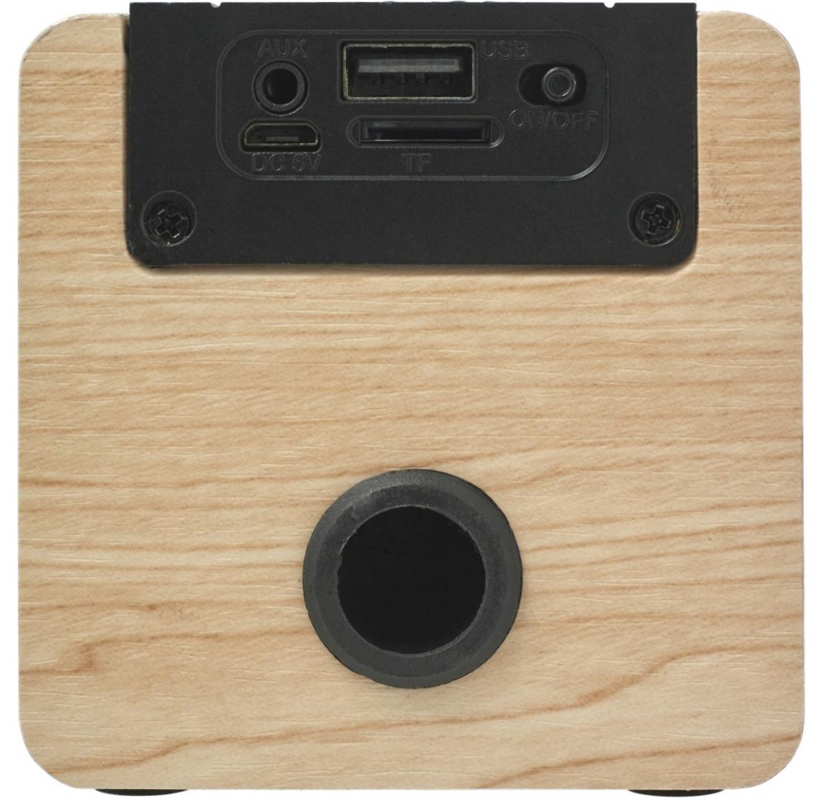 Logo Wooden Portable Mini Speaker                                     