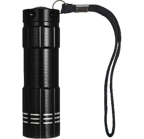 Plastic Torch With Nine LED Bulbs                  