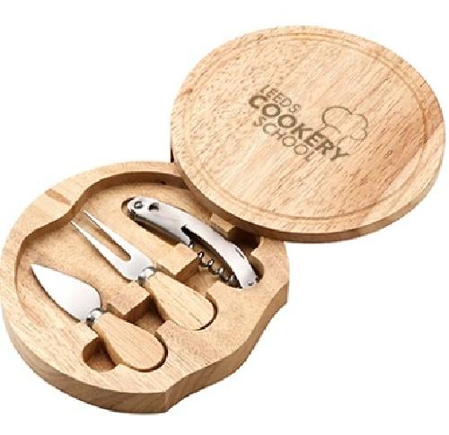 Branded Wooden Cheese Board Sets