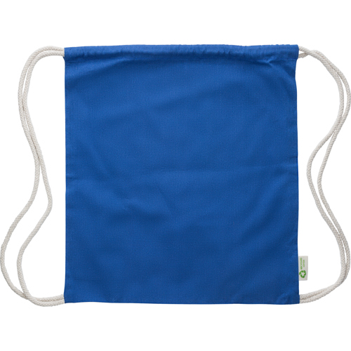Eco Friendly Printed Recycled cotton drawstring bags