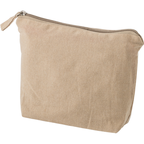 Eco Friendly Branded Recycled cotton cosmetic bags