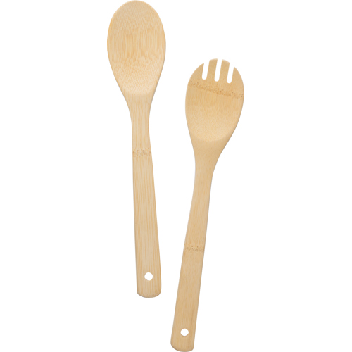 Branded Bamboo salad cutlery sets