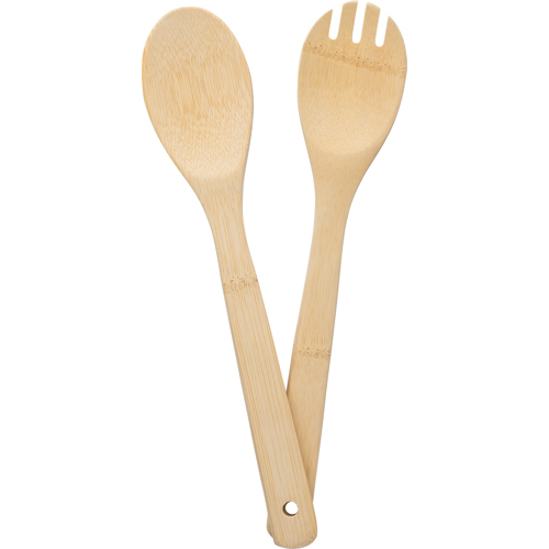 Branded Bamboo salad cutlery sets