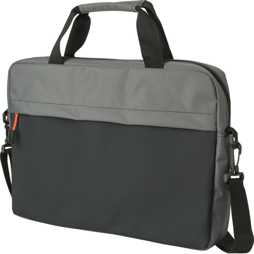 Custom Branded Two-Tone laptop bags up to 15 inches