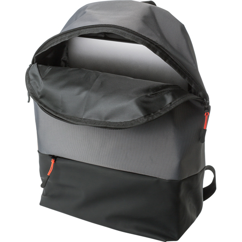 Promotional Printed Two-Tone backpacks 15inch Laptop Compartment