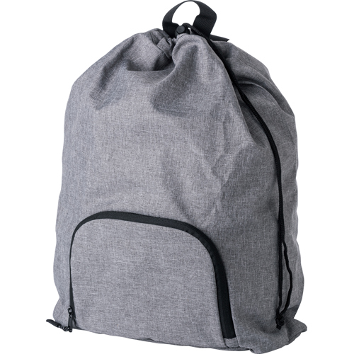 Drawstring foldable backpacks Custom Printed Logo