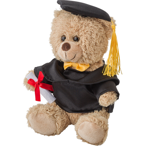 Customised Plush graduation bears, Hat, Gown, Paper