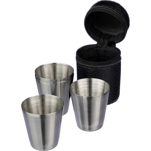 Promotionnal Stainless steel shot glasses Set(4pc)