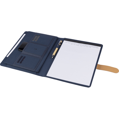 Promotional Eco Friendly RPET portfolio (approx. A4)