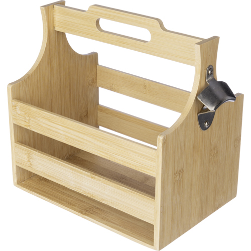 Custom Bamboo bottle holder Suitable for 6 Beer Bottles