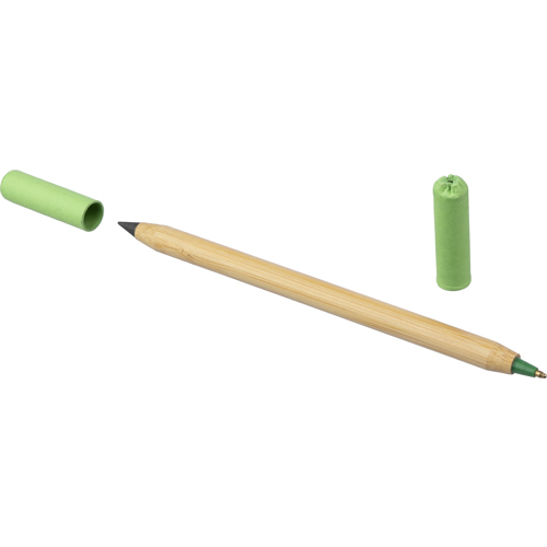 Bamboo Eternal endless pencil and ballpen Sets Custom Logo