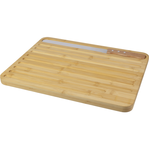 Custom Logo Bamboo bread cutting Chopping boards
