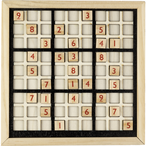 Custom Promotional Wooden sudoku games