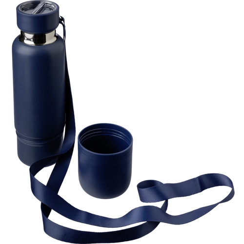 Custom Branded Stainless steel double walled Drinking bottle (500ml) Matte Colour Insulated