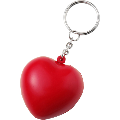 Printed Anti stress heart key holder