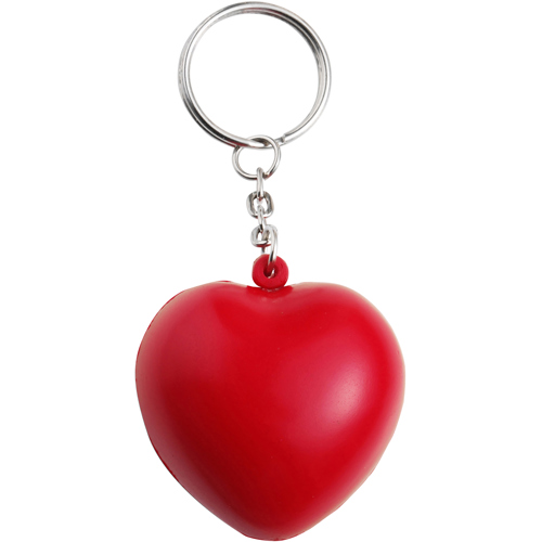 Printed Anti stress heart key holder
