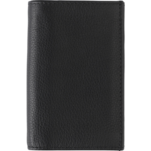 Split leather credit card wallet