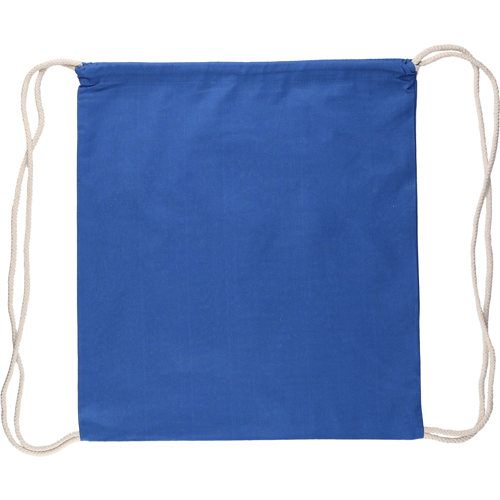 Printed Eco OEKO-TEX® cotton drawstring backpack (140gm / 5oz)