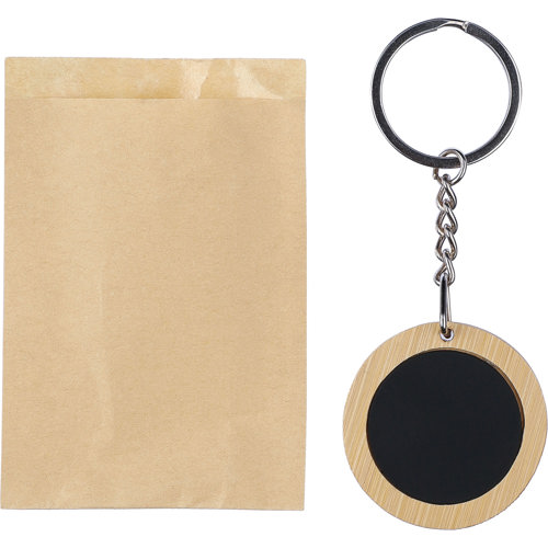 Bamboo keychain