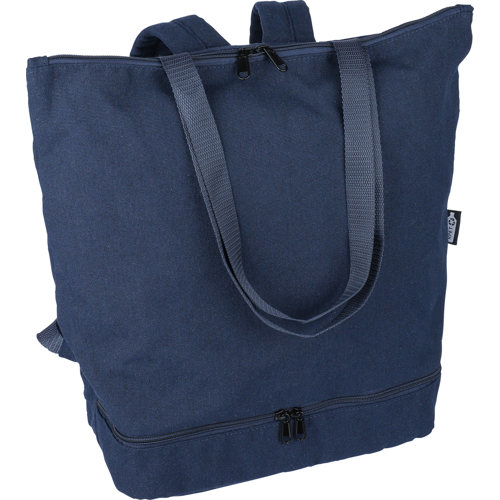 Printed Promotional Recycled tote backpack (330gsm/9.73oz)